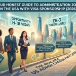 Administration Jobs in the USA with Visa Sponsorship [2026]