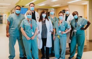 Alt tag: Healthcare professional providing patient care in a Canadian hospital